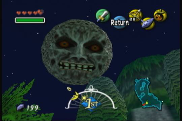 Majora's Mask Gameplay Image