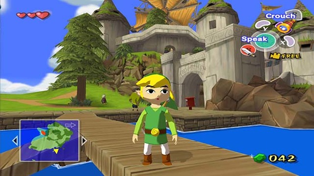 Wind Waker Gameplay Image
