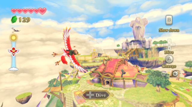 Skyward Sword Gameplay Image