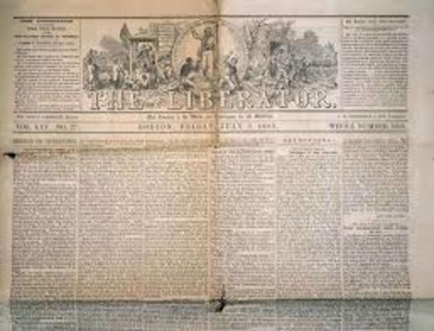 1831- Liberator 186 years ago