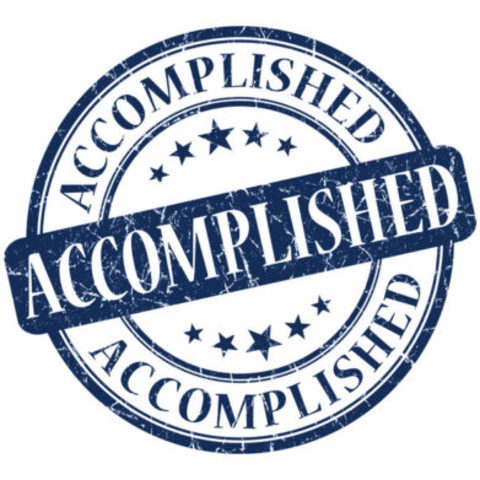 Major Accomplishments