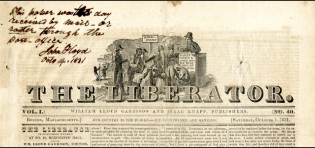 1831- Liberator