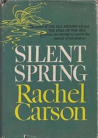 Environmental protection movement started because of Rachel Carson's book Silent Spring