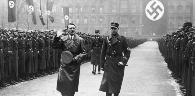 President Hindenburg was forced to appoint Hitler as Chancellor