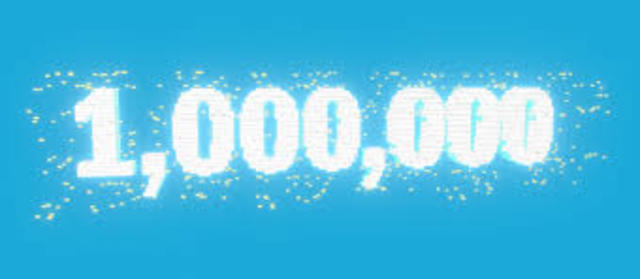 The app hits 1 million users