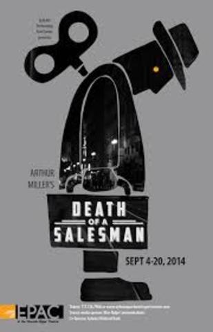 ARTHUR MILLER'S DEATH OF A SALESMAN IS FIRST PRODUCED