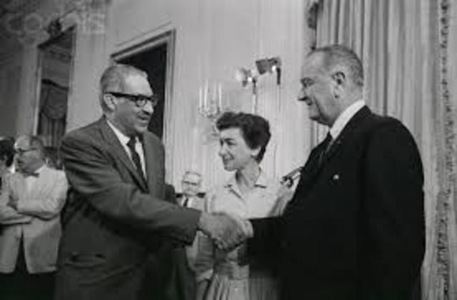 Thurgood Marshall nominated to the Supreme Court