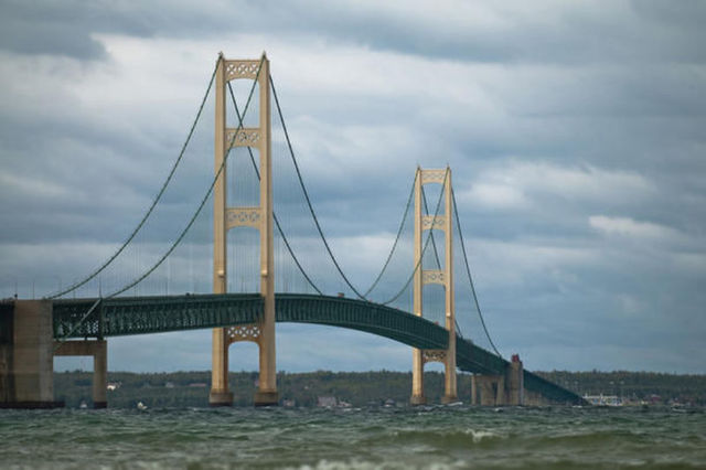 Mackinac bridge