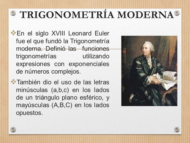 Seno, Coseno, Tangente, Cosecante, Secante y Cotangente