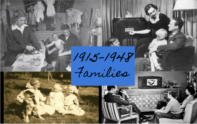1915-1948 Family Appearance Changing Overtime