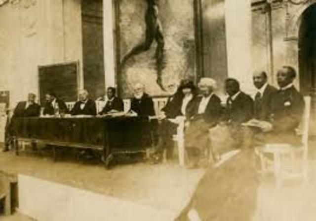 The first Pan-African Congress