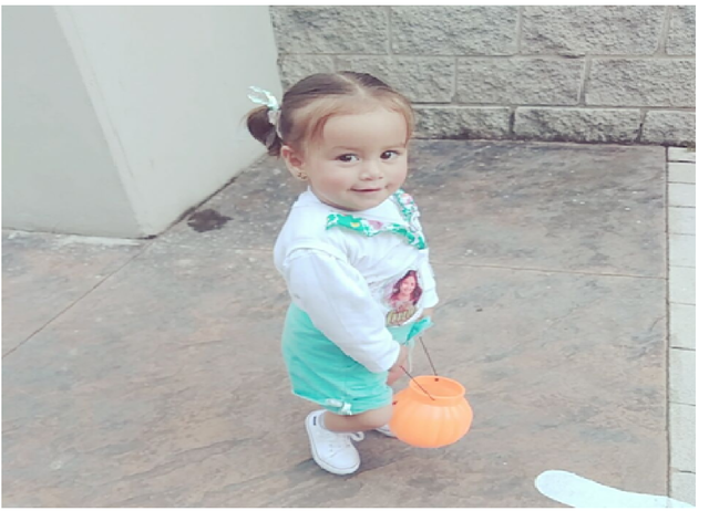 Primer Hallowen en el jardin