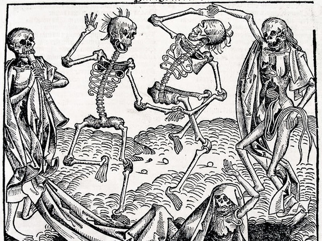 The death of the plague