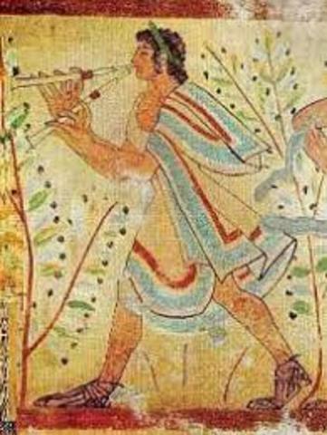 i Romani batterono gli Etruschi a Veio e ben presto l'Etruria divenne possedimento romano