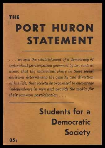 SDS releases its Port Huron statement