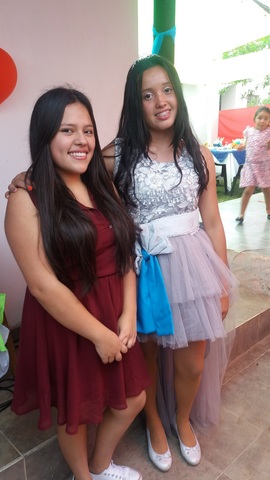 El cumple de 15 de mi prima