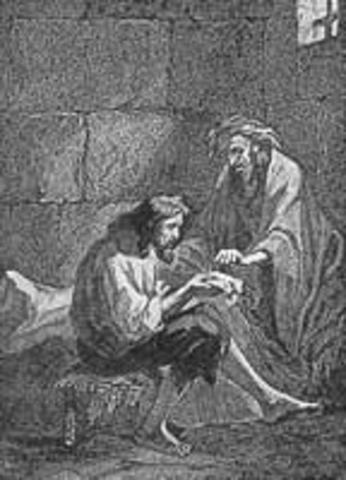 Dante's imprisonment in the Chateou'dif