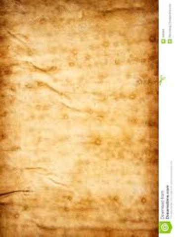 invención de la papel