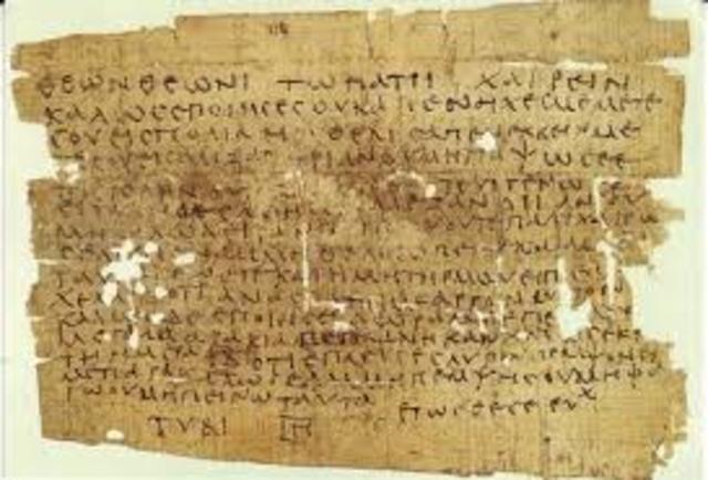 pergaminos biblioteca de Alejandría