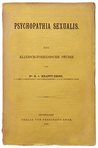 The words “bisexual” and “heterosexual” are first used in English in their current senses in Charles Gilbert Chaddock’s translation of Krafft- Ebing’s Psychopathia Sexualis.