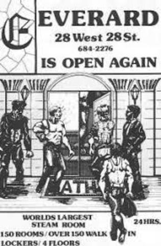 New York police conducted the first United States recorded raid on a gay bathhouse, the Ariston Hotel Baths. 26 Men were arrested and 12 brought to trial on sodomy charges; 7 Men received sentences ranging from 4 to 20 years in prison.