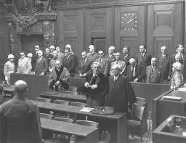 Nuremberg War Crimes Trials Begin
