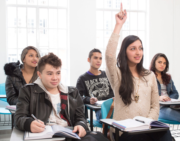 Elegida como representante de los estudiantes a novel de todo el colegio