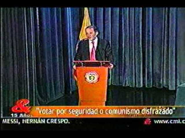 Reelección de Álvaro Uribe