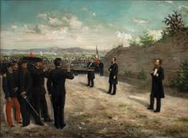 Fusilamiento de Maximiliano 1867