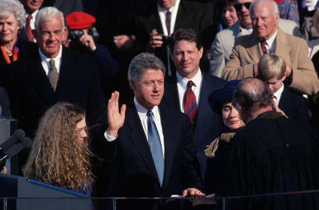 Inauguration of Bill Clinton