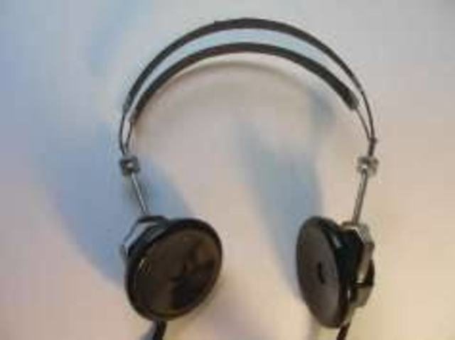 Los auriculares-año 1950