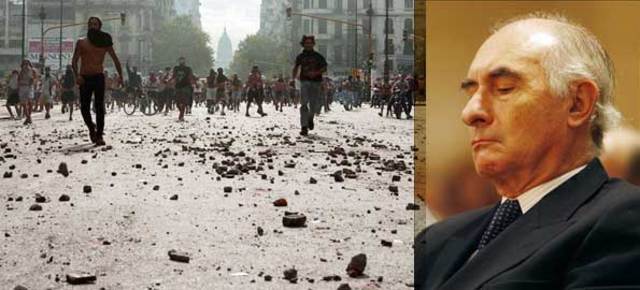 Renuncia De la Rúa.