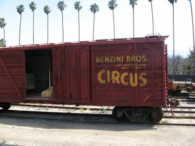Jacob went crazy, ran off without destination, in which caused him to find a train who he thought would lead him back to town or better life only to find out it was the Benzini Brothers train, in other words a circus train.