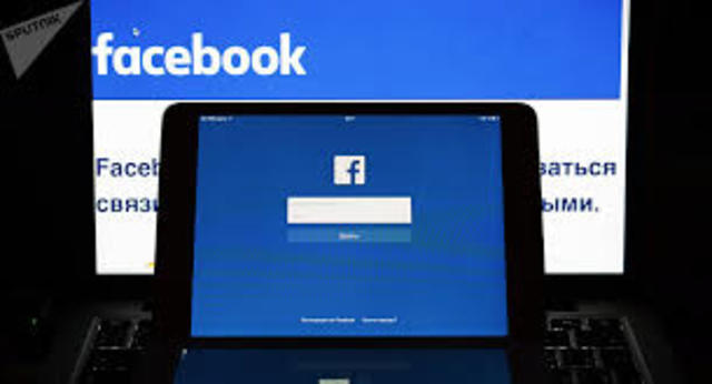 Me hice una cuenta en Facebook.