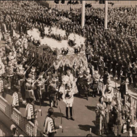 World event: Czar Nicholas II was crowned