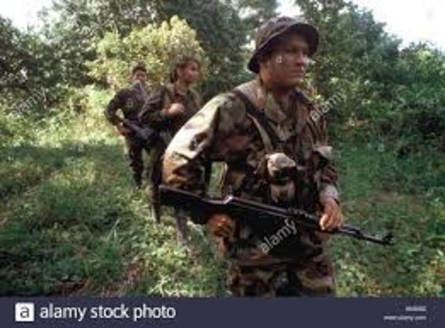 Inicio de la paz con la zona del rio Caguan