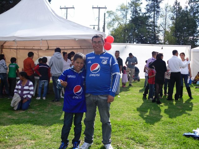 Acercamiento con mi papá.