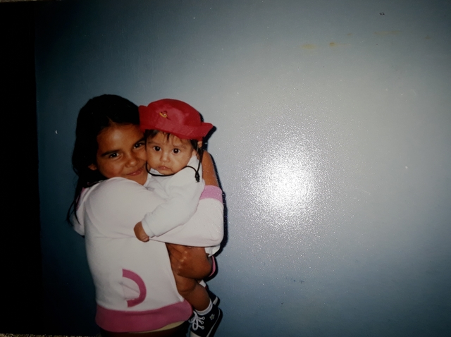 El nacimiento de mi hermanito menor.