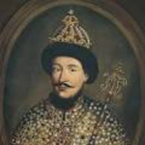 Alexis Romanov was appointed czar