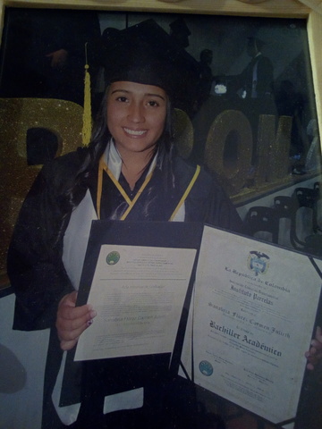 el día de mi graduación