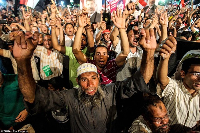 pro-Morsi protests