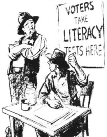 Supreme Court rules that literacy tests are constitutional