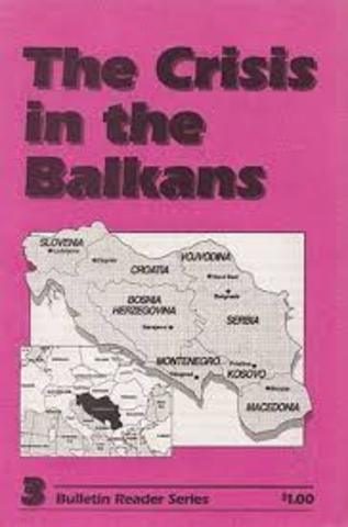 The Balkans Crisis