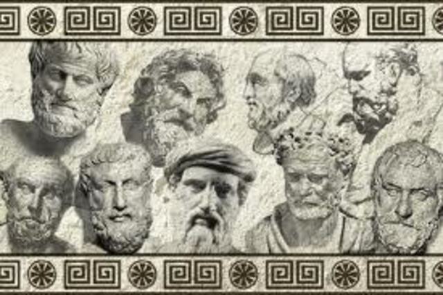 Surgen los pensadores presocraticos