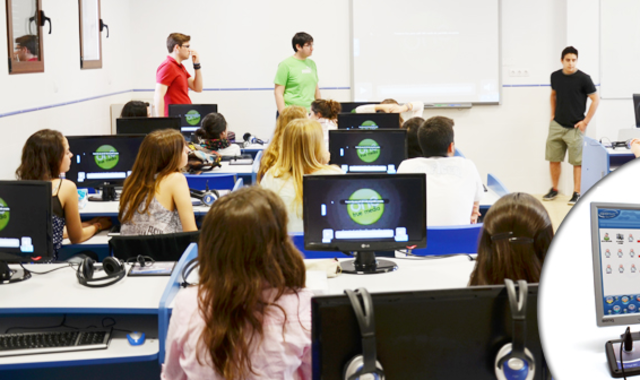 Laboratorio de idiomas