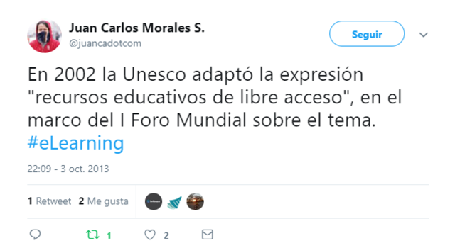 UNESCO“recursos educativos de libre acceso”