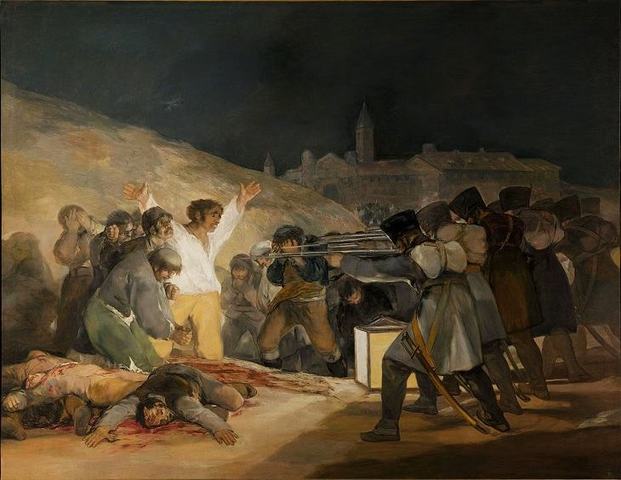 El 3 de Mayo de Francisco de Goya