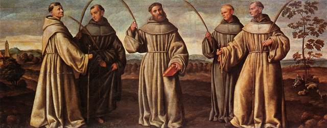 St Francis founds Order of Friars and of the Poor Clares