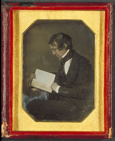 William Henry Fox Talbot publishes his photographic process in “Some Account of the Art of Photogenic Drawing”