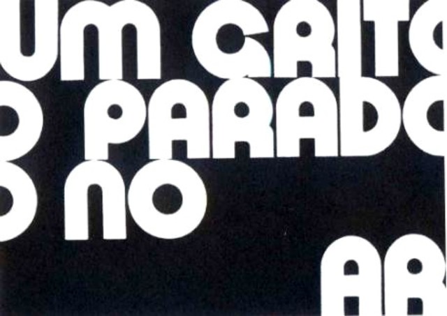 Um grito parado no ar